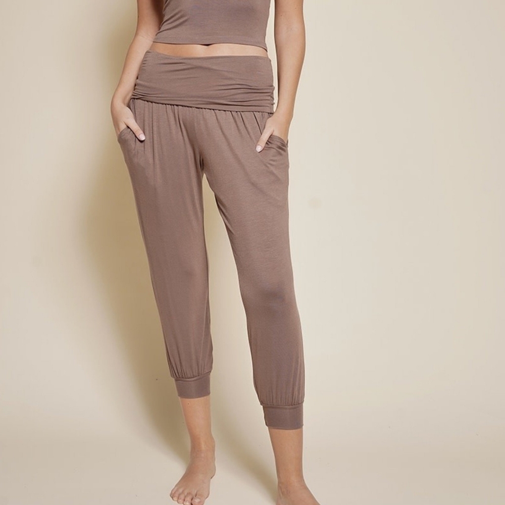 Bamboo Joggers by Studio Ko XL MOCHA NWOT